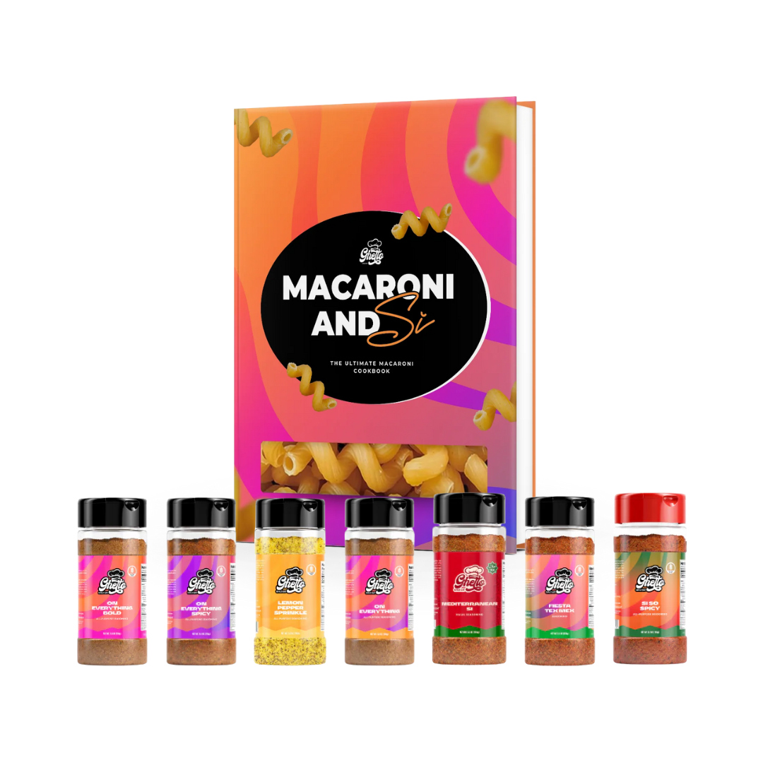Mac & Si Cookbook + 7 Seasonings Bundle – Ghetto Girlz Eat