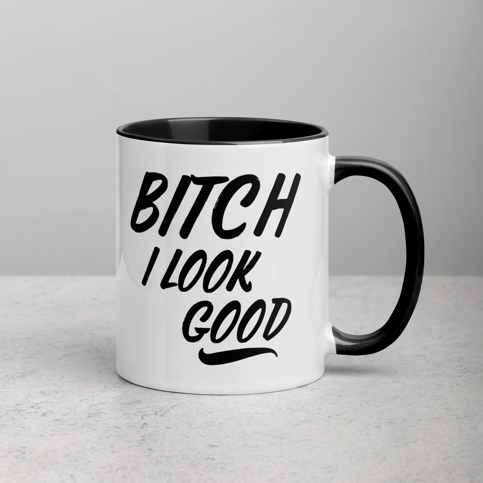 I Look Good Mug with Color Inside