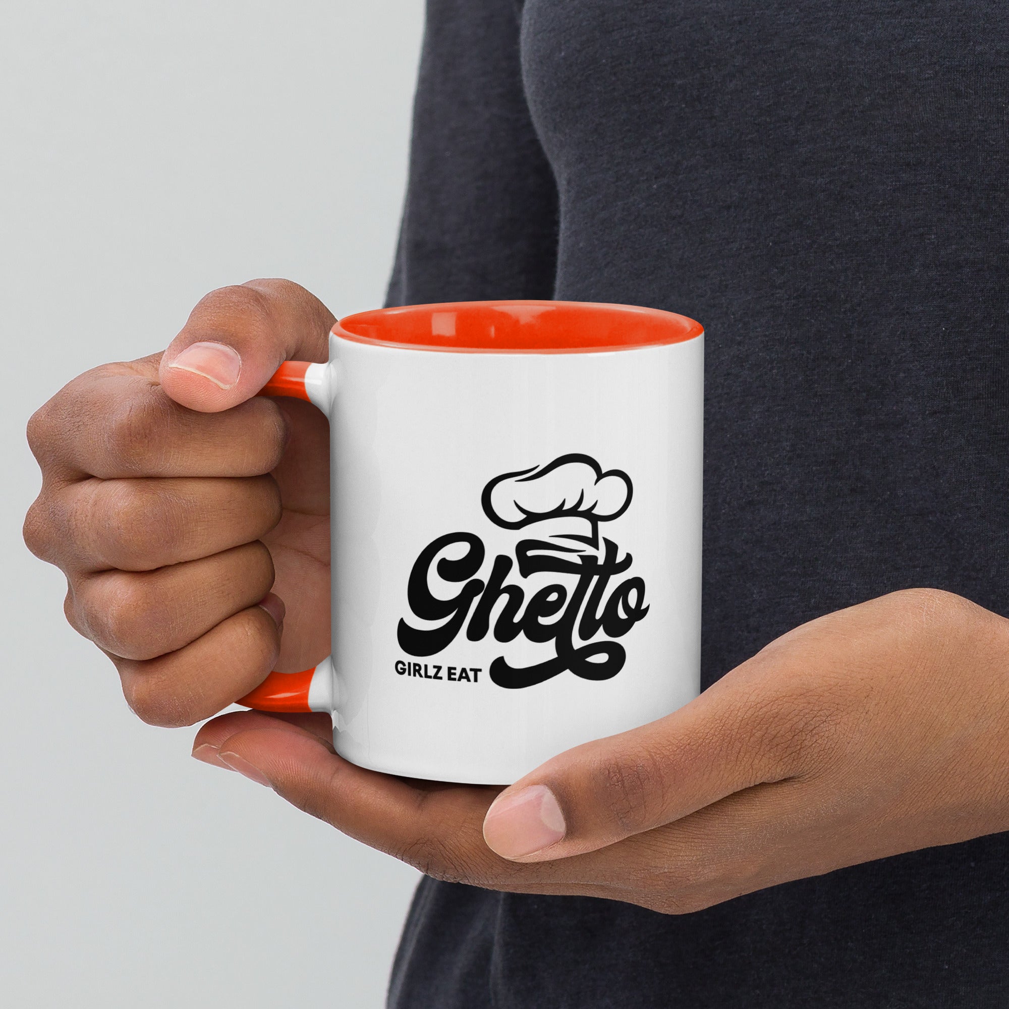 Ghetto Girlz Eat Mug with Color Inside