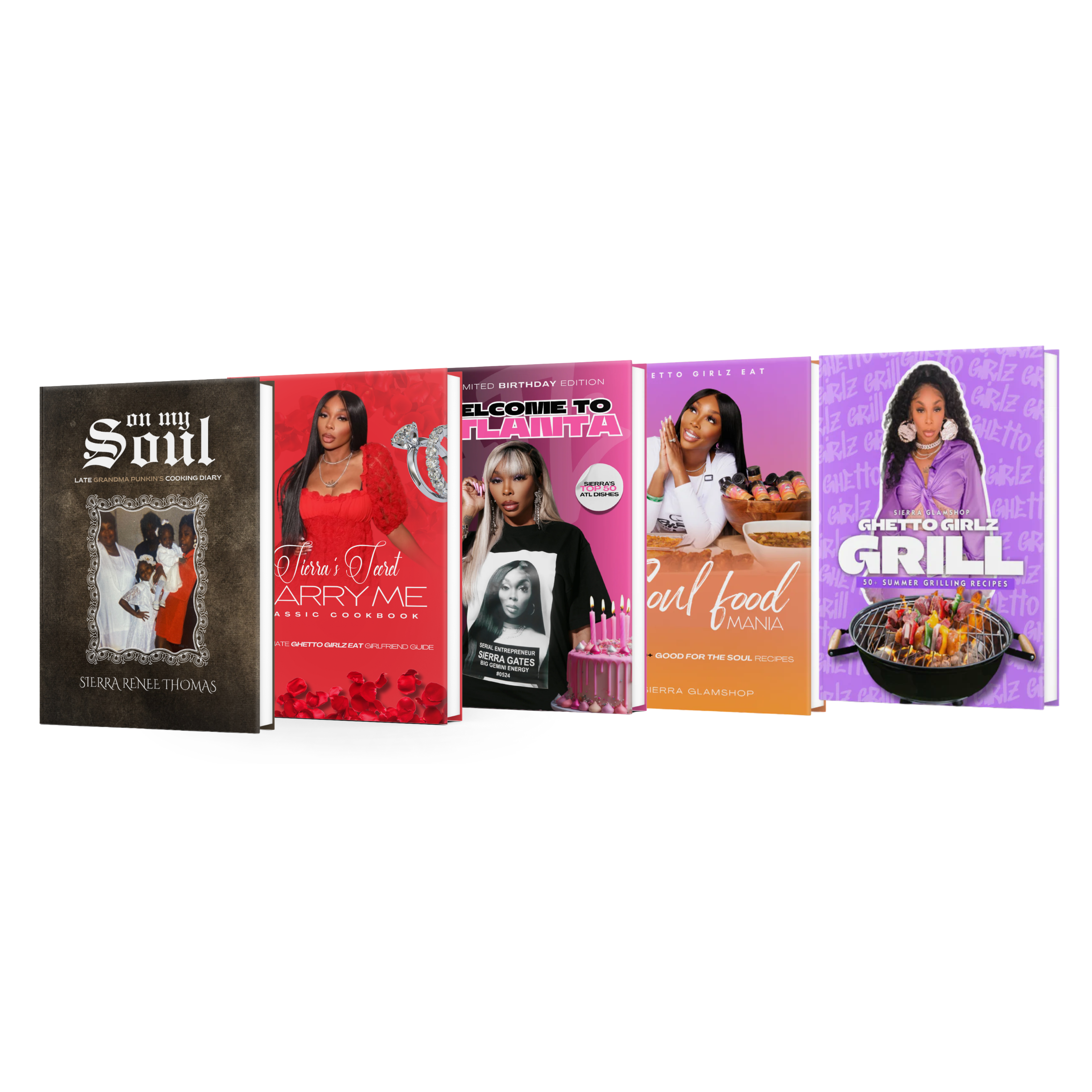 5 for $45 Cookbooks (LIMITED OFFER)