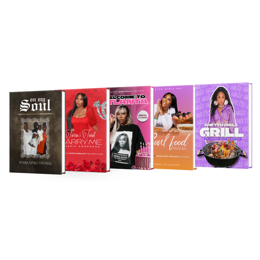 5 for $25 Cookbooks