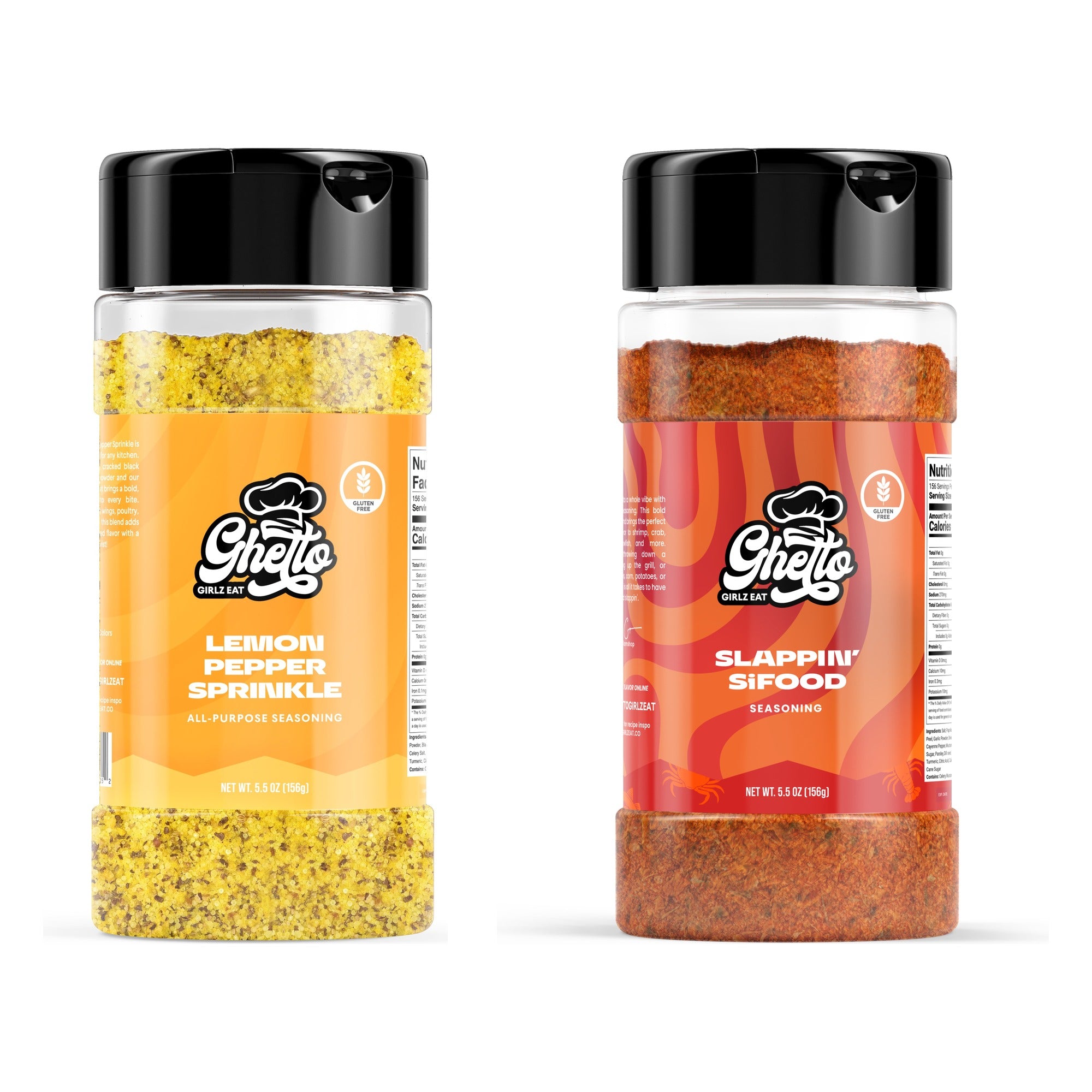 Lemon Pepper Sprinkle and Slappin’ SiFood Seasoning bundle