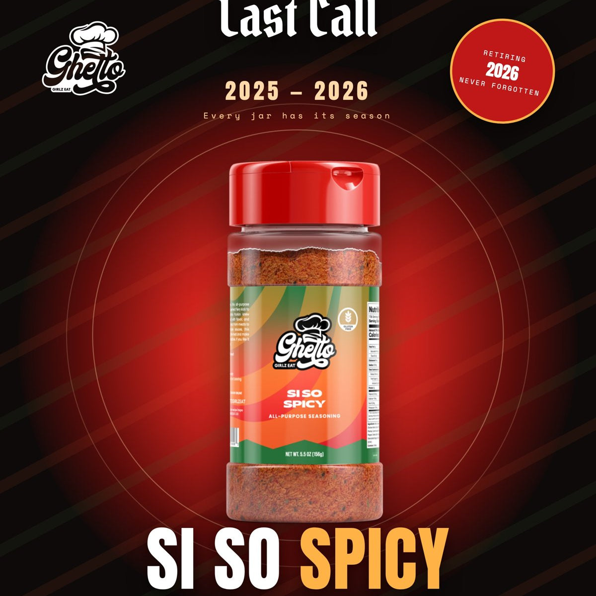 Last Call: Si So Spicy is retiring — final batch