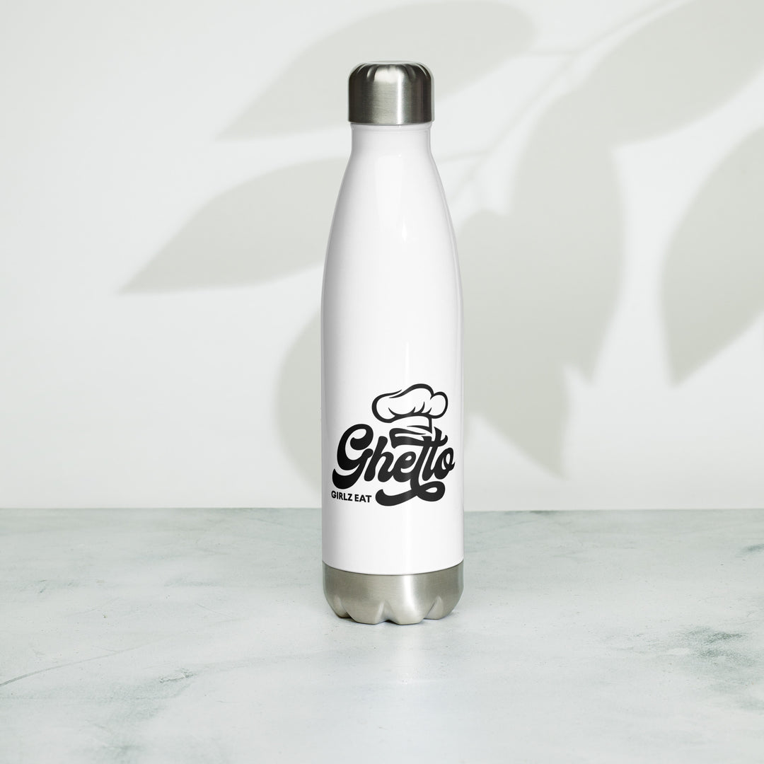 Sippin' Stainless Steel Water Bottle (White)