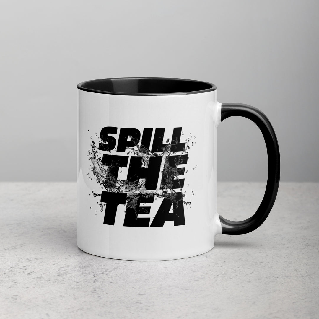 Spill the Tea Mug with Color Inside