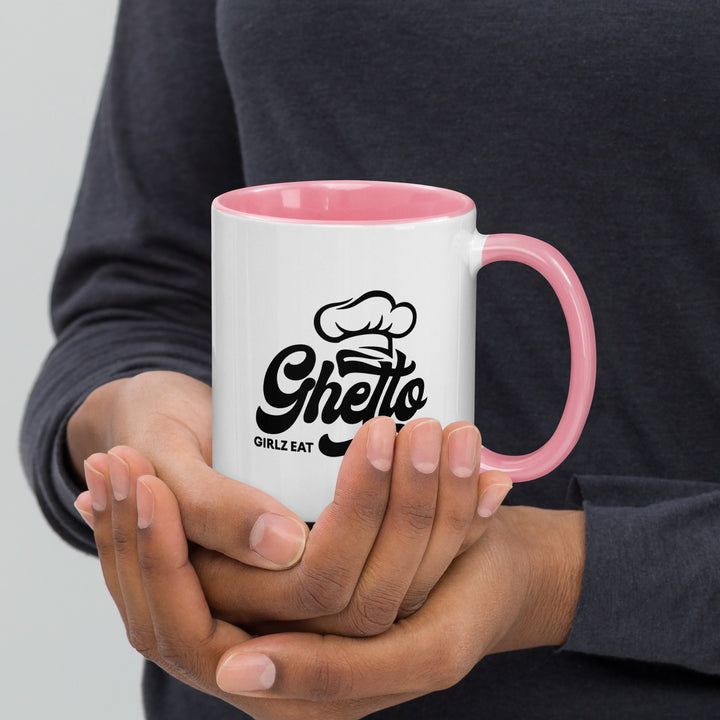 Ghetto Girlz Eat Mug with Color Inside